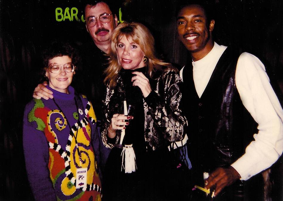 New Years Eve - Robert & Ellen Fisher with Michael Winslow & Guest at Universal Studios-Orlando.