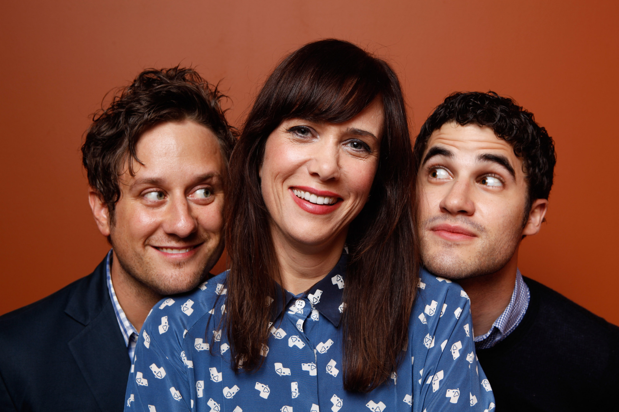 Christopher Fitzgerald, Kristen Wiig and Darren Criss at event of Girl Most Likely (2012)