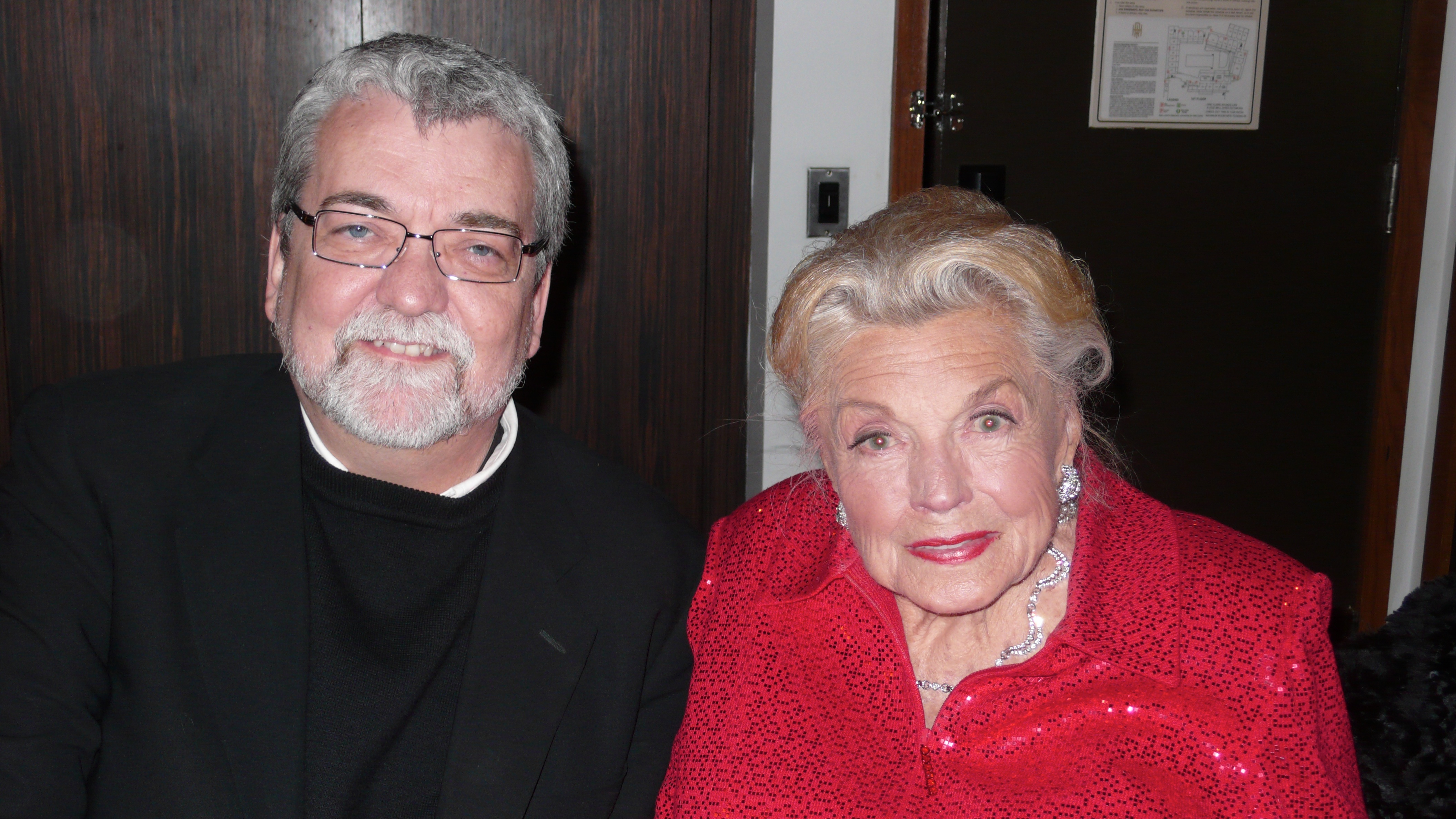Legendary MGM Film Star, Esther Williams with Daniel Flannery
