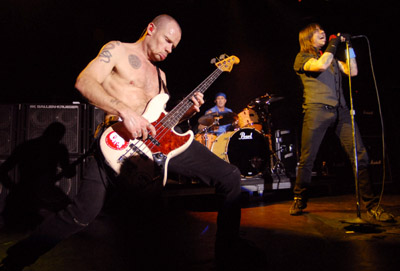 Flea, Anthony Kiedis and Red Hot Chili Peppers