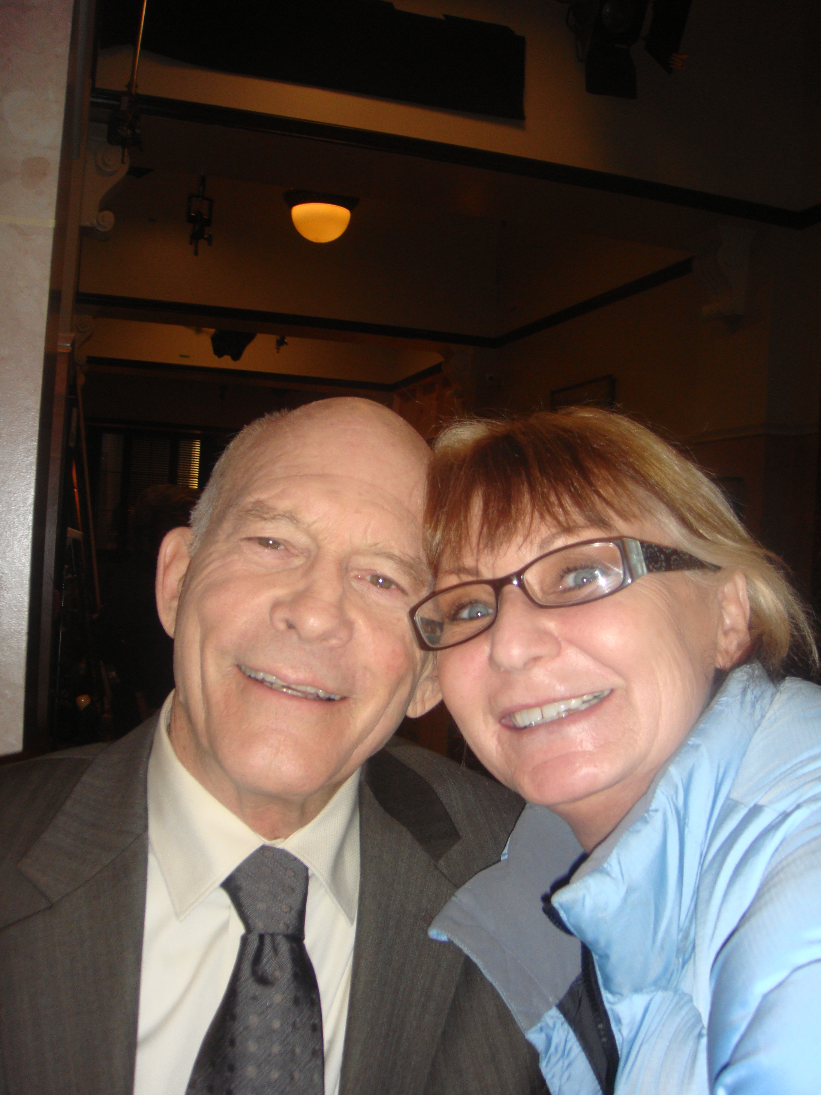 RAMONA AND MAX GAIL REUNITE ON HARRY'S LAW ,WARNERS LOT SPRING 2011