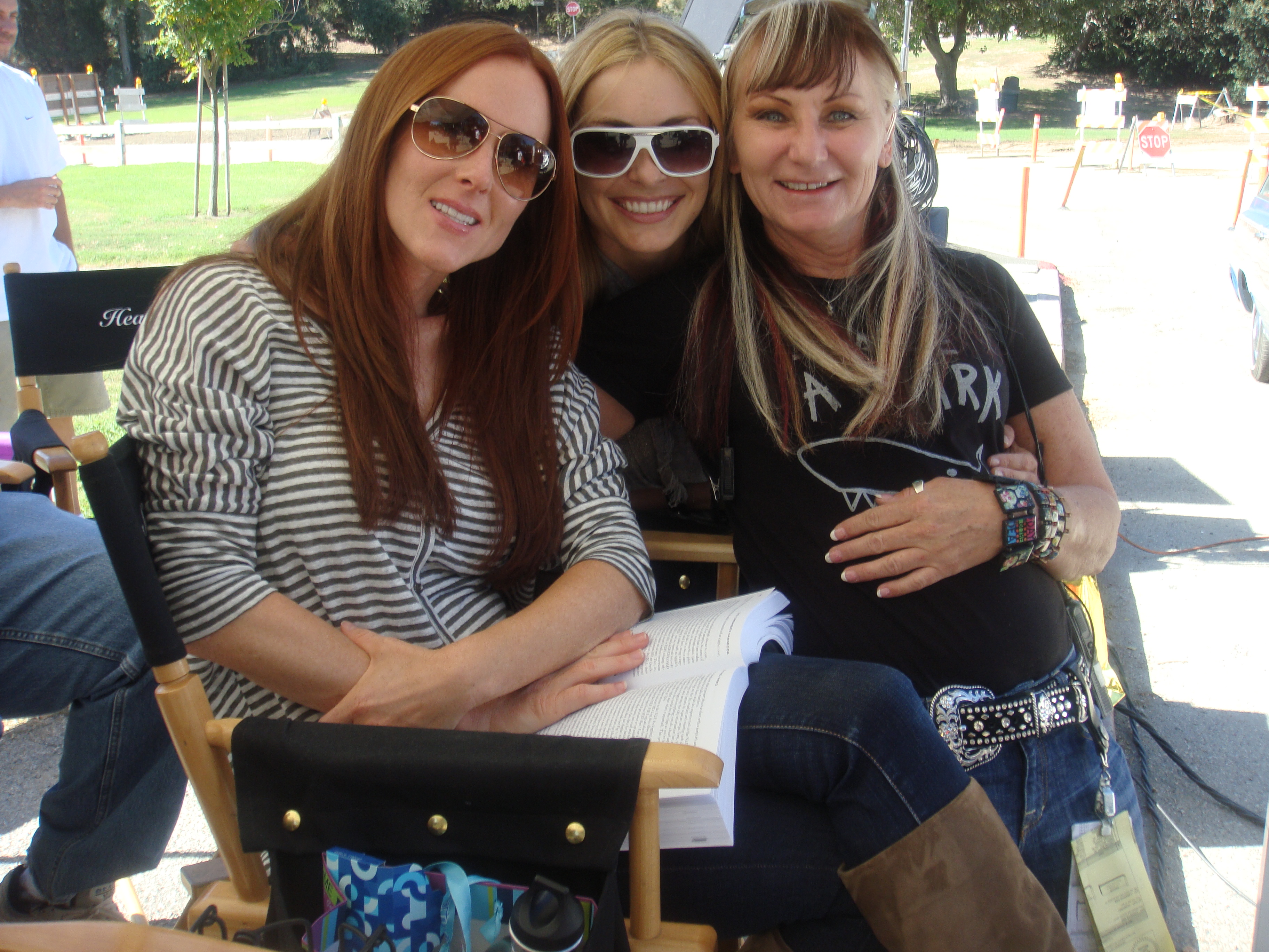 BOBBI SUE LUTHER (PRODUCER) SARAH SEIGEL-MAGNESS(PRODUCER 360 WOMAN) RAMONA 'AKA THE 3 VIRGOS'