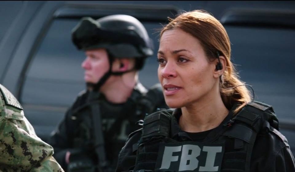 JAQUELINE FLEMING AS FBI AGENT SWAT LEADER MARIE CUTTER ON NCIS:NEW ORLEANS
