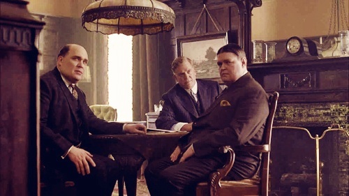 With Christopher McDonald and Ed Jewett in Season 3 of Boardwalk Empire
