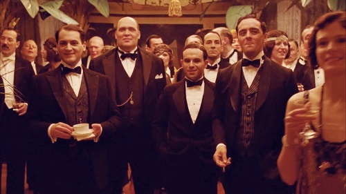 With Michael Stuhlbarg, Anatol Yusef, and Vincent Piazza in Season 3 of Boardwalk Empire