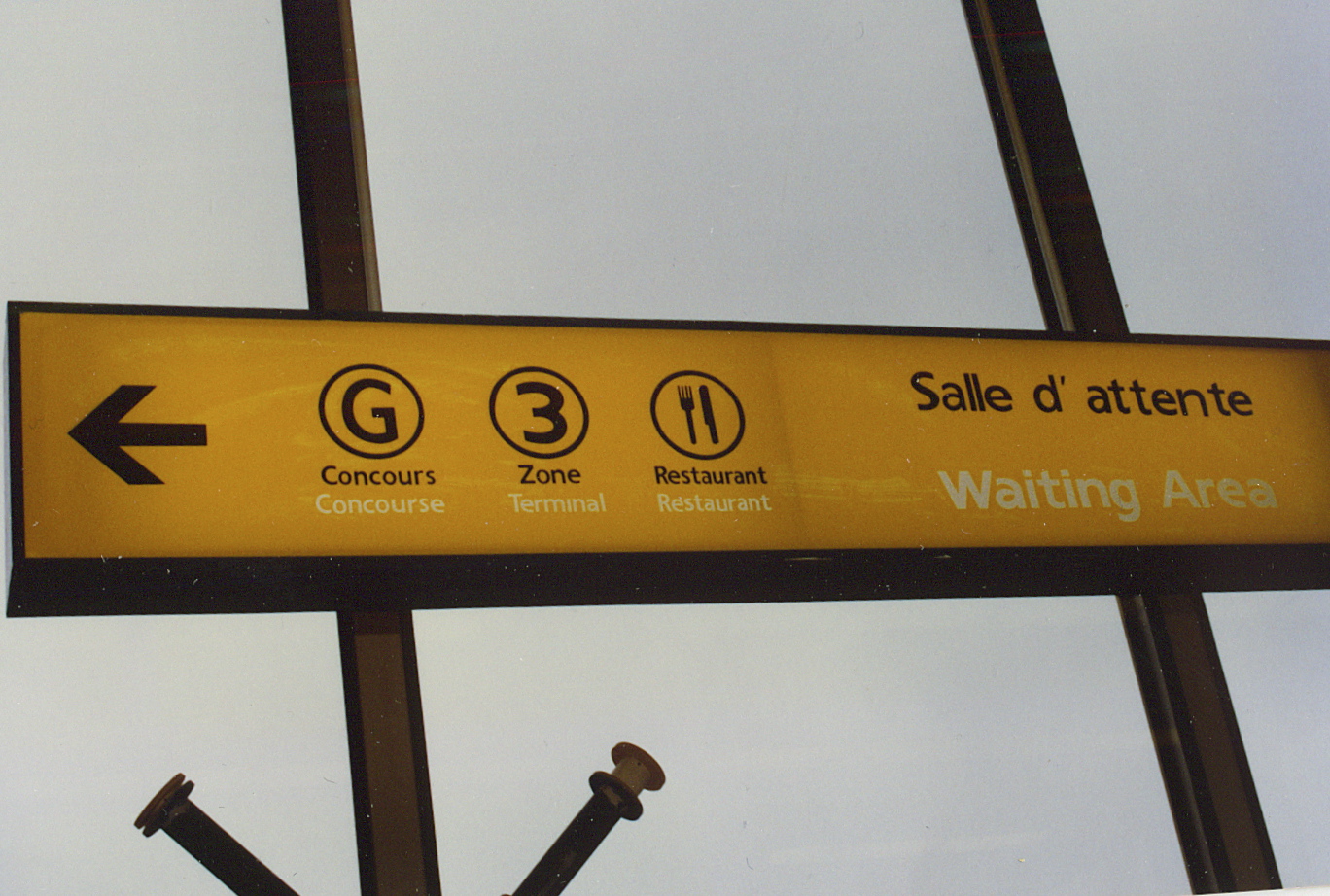 I did all at the signs to make O'Hare, France.