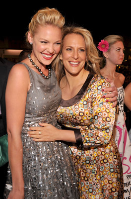 Katherine Heigl and Anne Fletcher at event of 27 Dresses (2008)