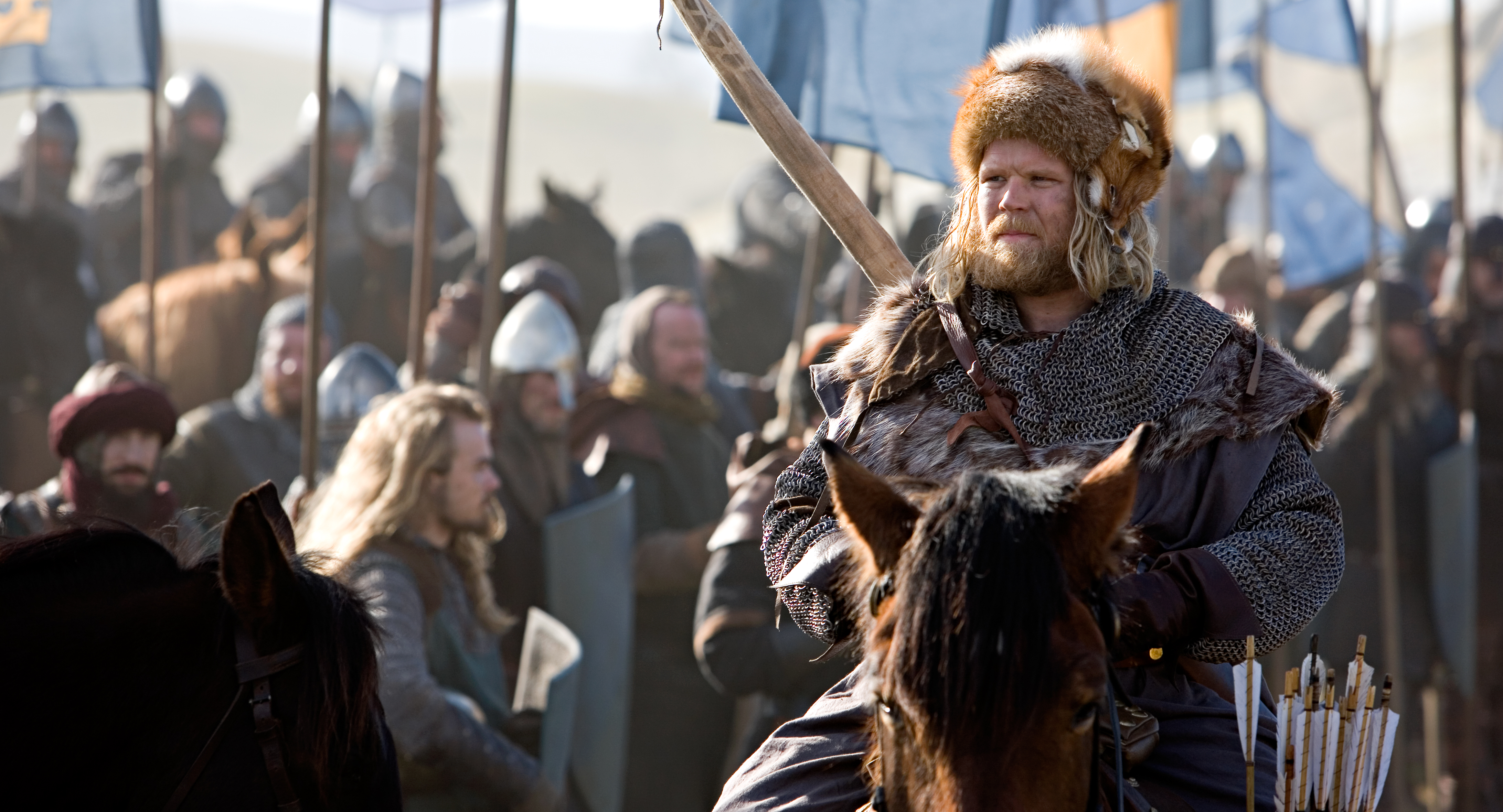 Arn - The Knight Templar. Norwegian actor Anders Baasmo Christiansen.