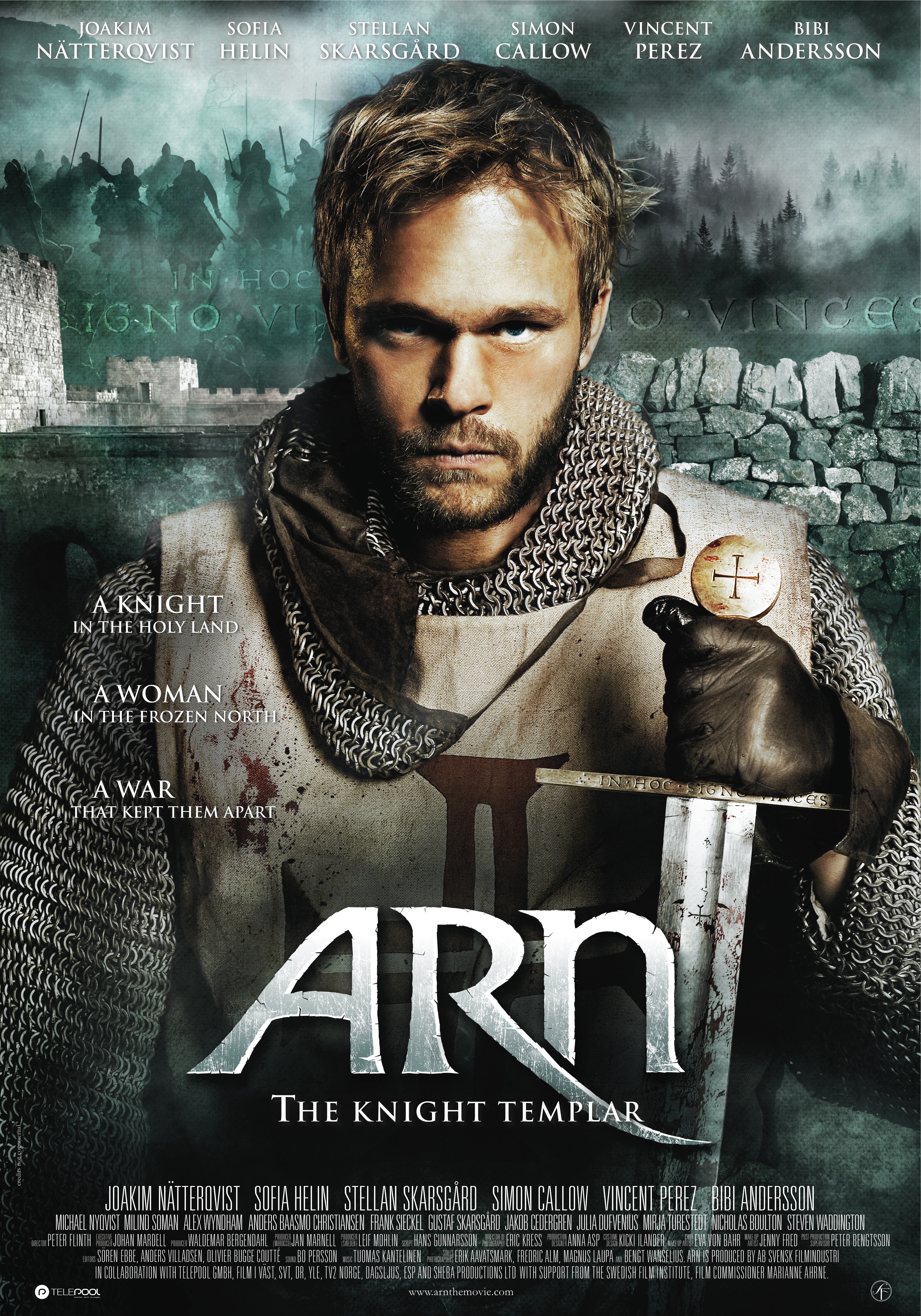 Arn - The Knight Templar. Poster