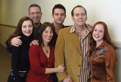 Mari C. Blackwell, Robertson Dean, Aviva Baumann, Jay Floyd, Teresa Willis and Vince Pavia at event of Forgiving the Franklins (2006)