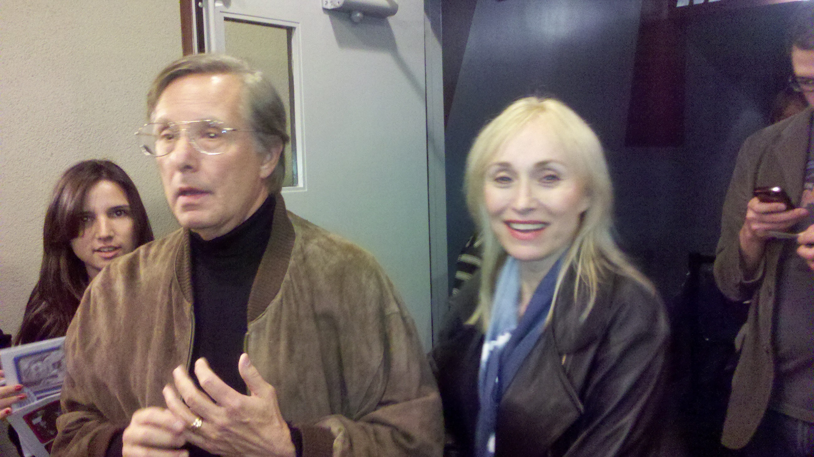 William Friedkin and Darlanne Fluegel (AERO, January, 2011)