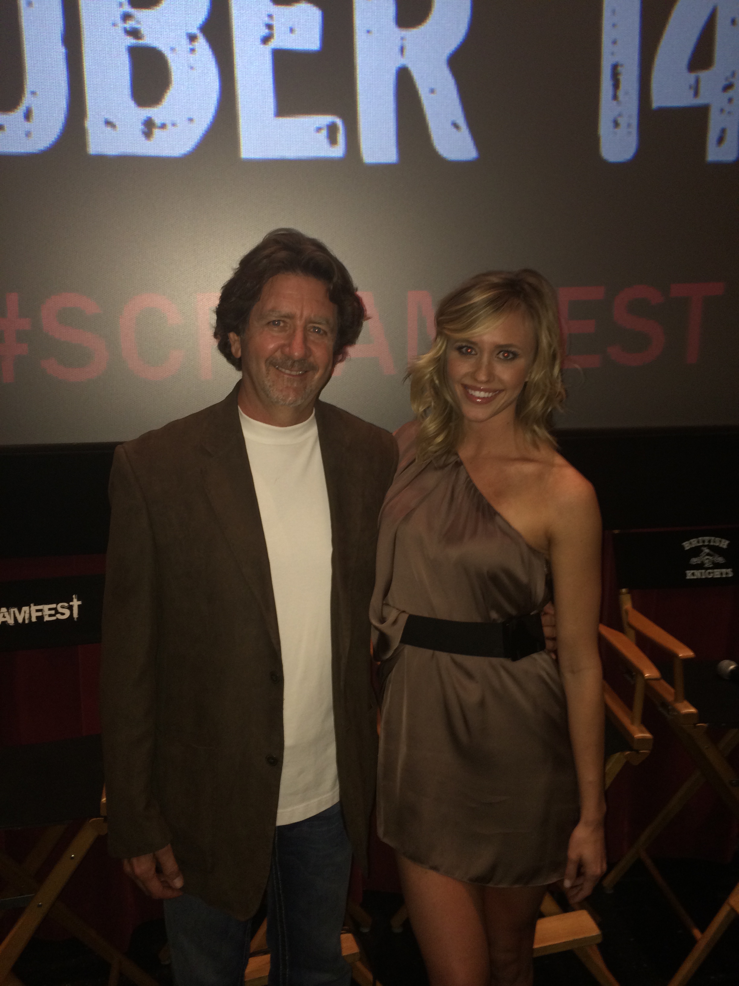 Claude Foisy and Aqueela Zoll Screamfest 2014