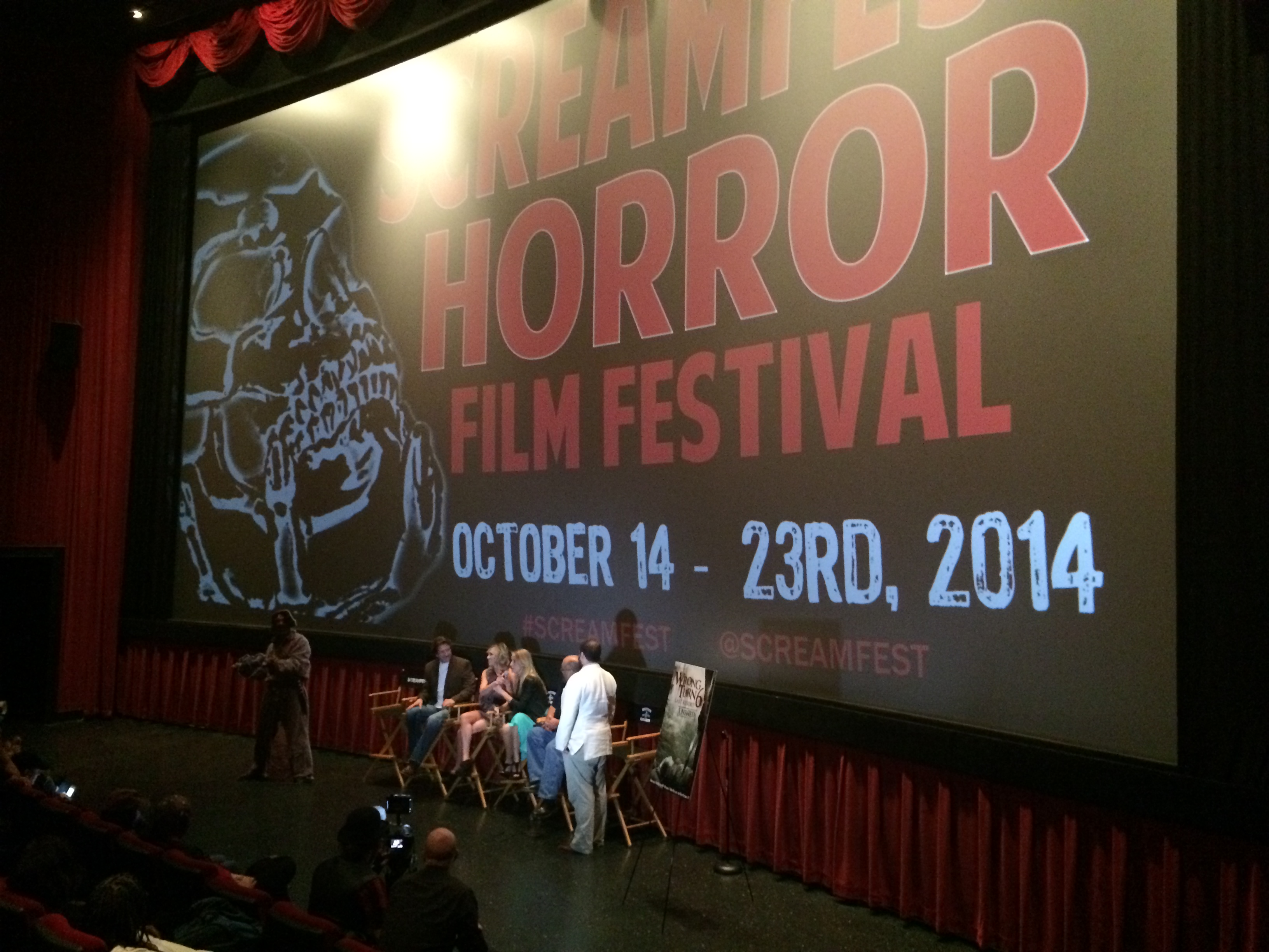 Q and A panel Screamfest 2014