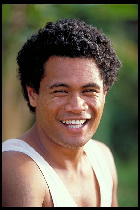 JOE FOLAU is Feki, the good-natured and resourceful Tongan friend of John Groberg in the true adventure story THE OTHER SIDE OF HEVEN. (Photo courtesy of 3Mark Entertainment.)