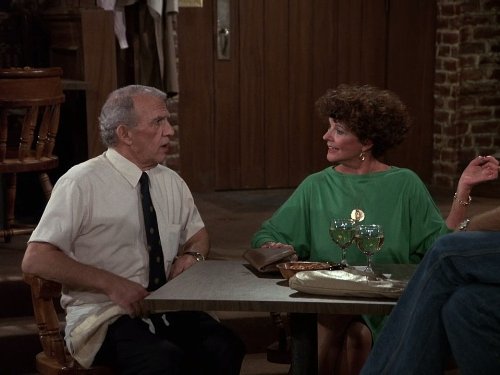 Still of Nicholas Colasanto and Bette Ford in Cheers (1982)