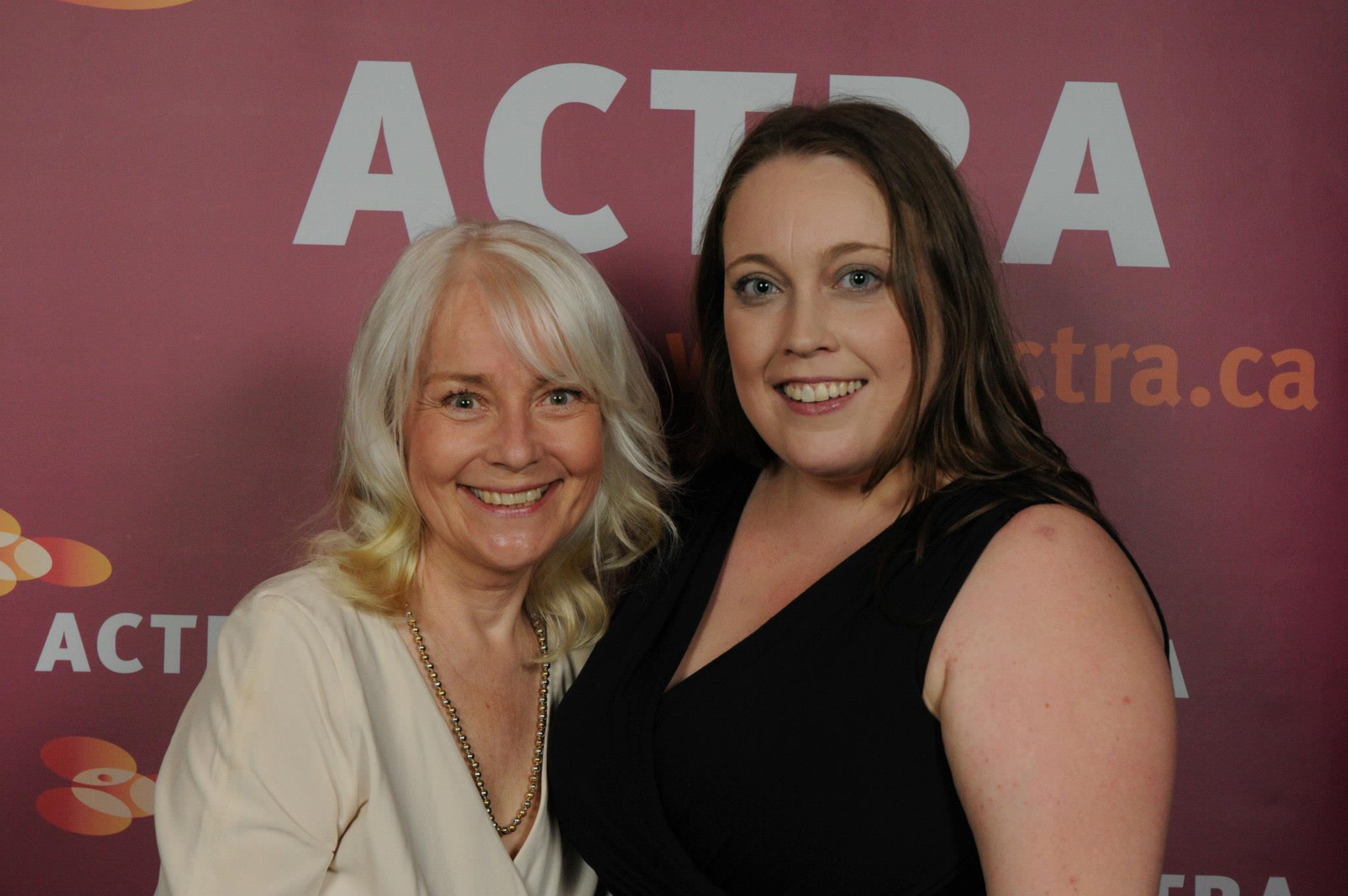 Dawn Ford and Kim Vaincourt Actra Awards