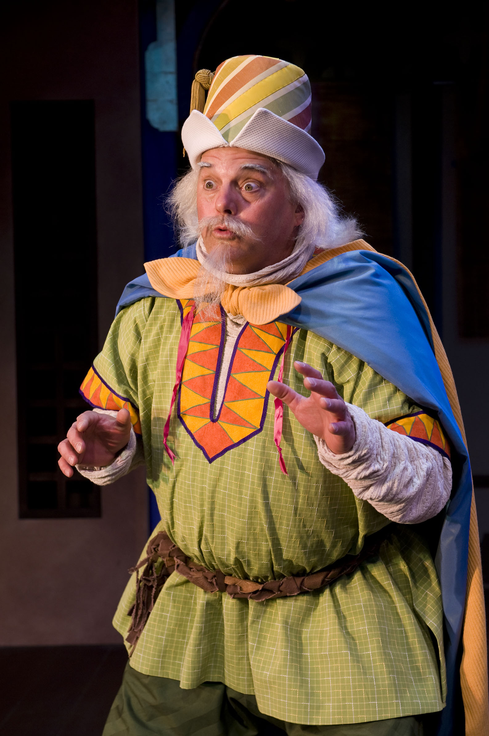 Rick Ford as Dromio of Syracuse at The Utah Shakespearean Festival in a padded suit. Hot!!