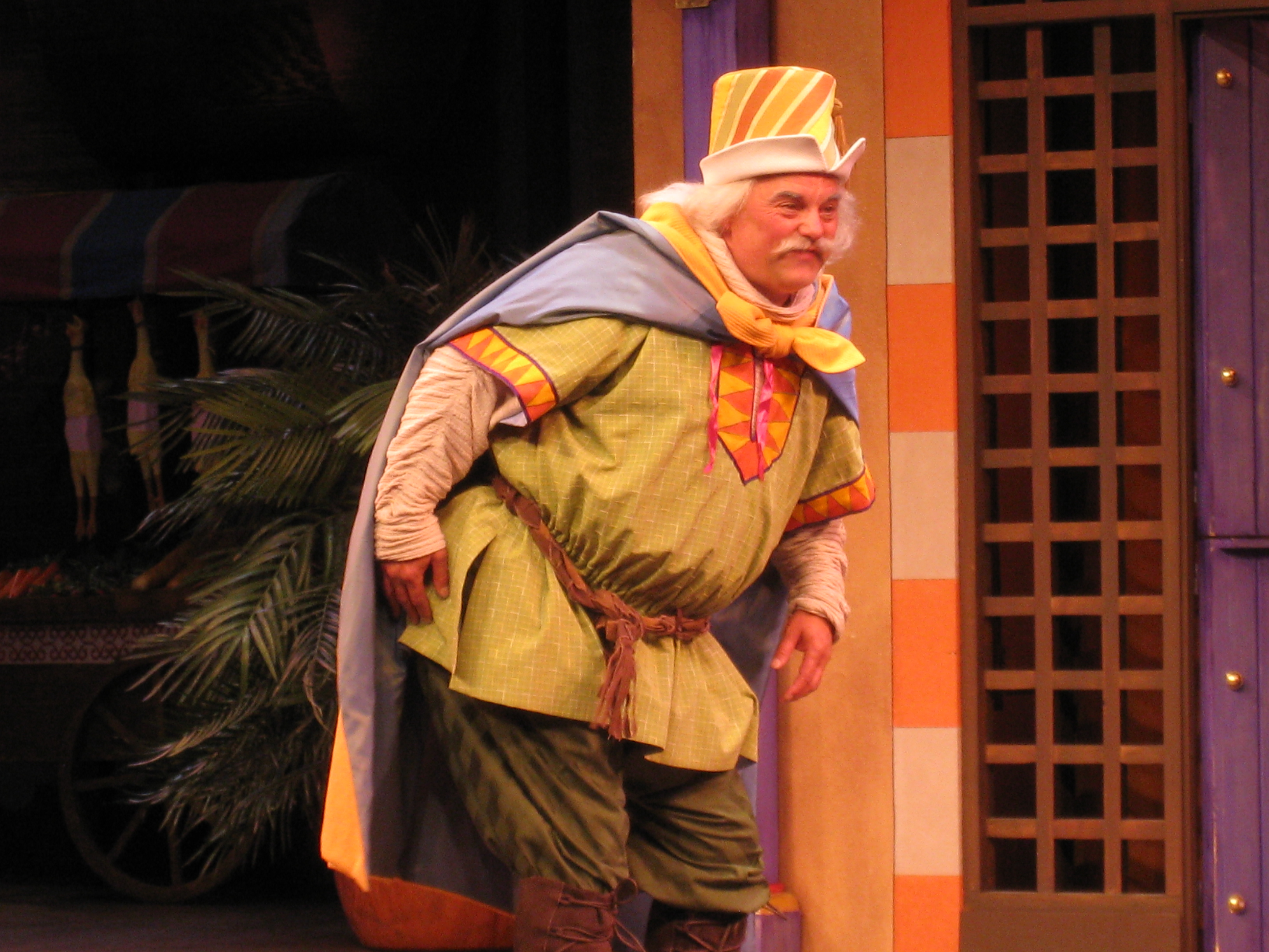 Rick, with padding, to play Dromio of Syracuse at The Utah Shakespearean Festival directed by Kirk Boyd