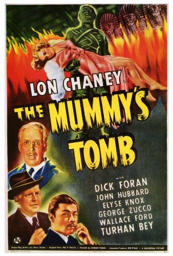 Turhan Bey, Dick Foran and Wallace Ford in The Mummy's Tomb (1942)