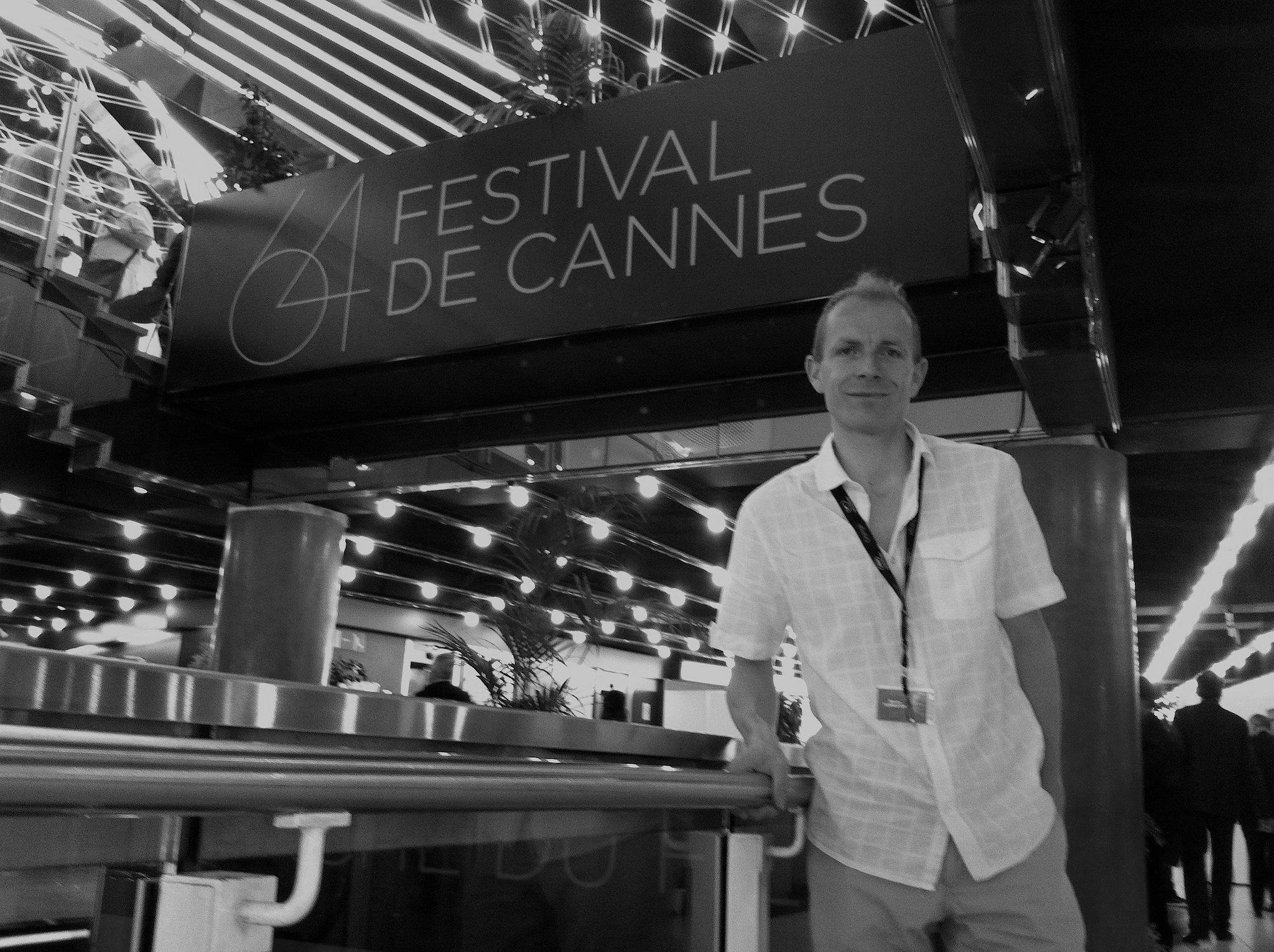 Steven Forrester at The Cannes Film Festival 2011