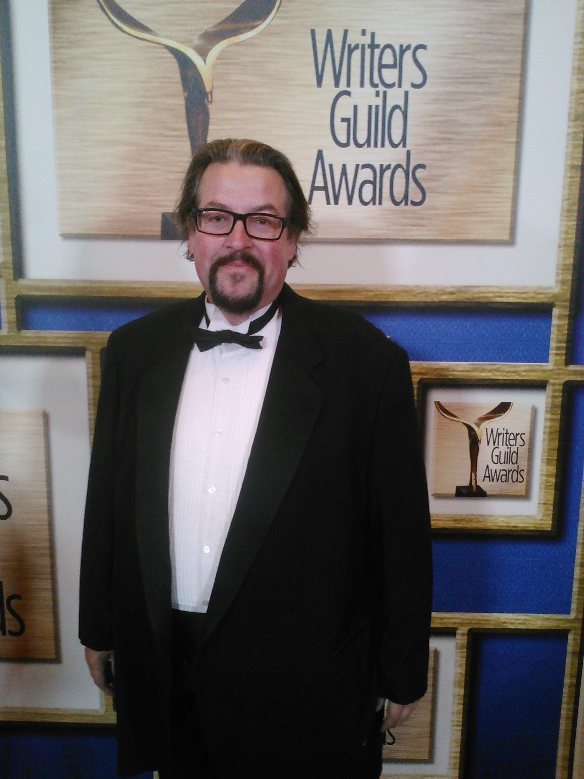 At the WGA Awards, 2014