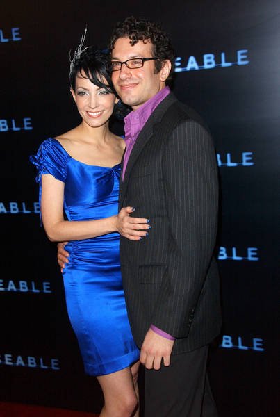 TL Forsberg and Tyrone Giordano at the 2008 premiere of Untraceable