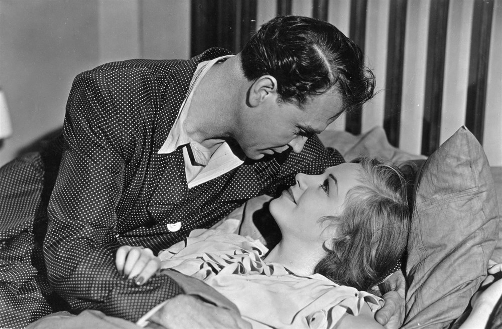 Still of Willi Forst and Hildegard Knef in Die Sünderin (1951)