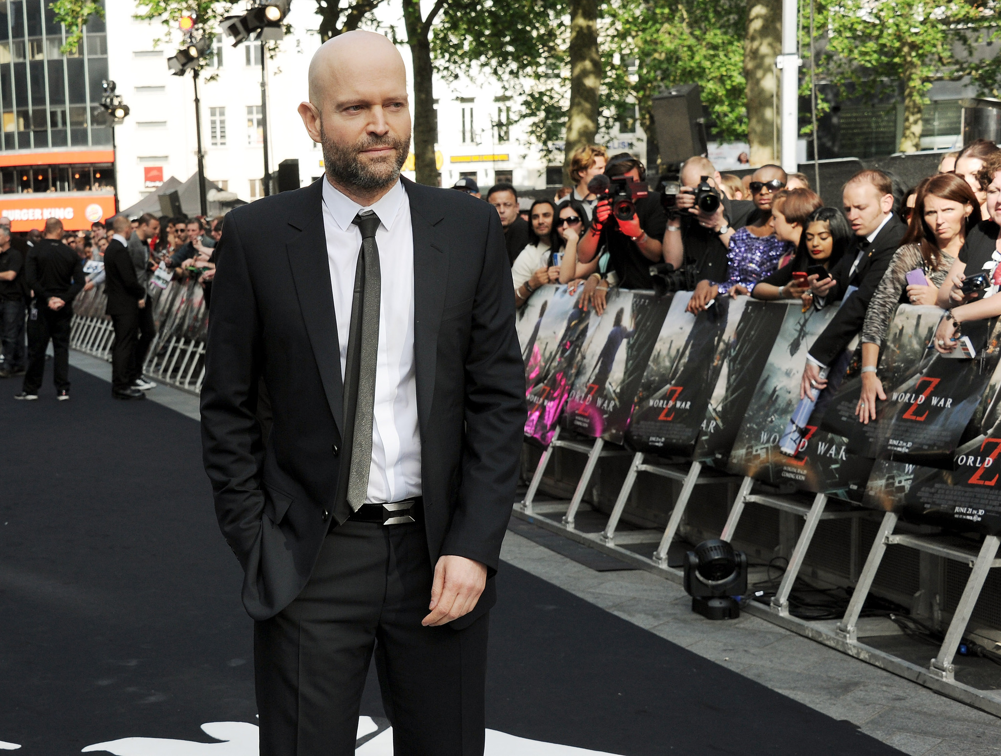 Marc Forster at event of Pasaulinis karas Z (2013)