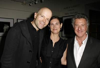 Dustin Hoffman, Marc Forster and Lisa Hoffman