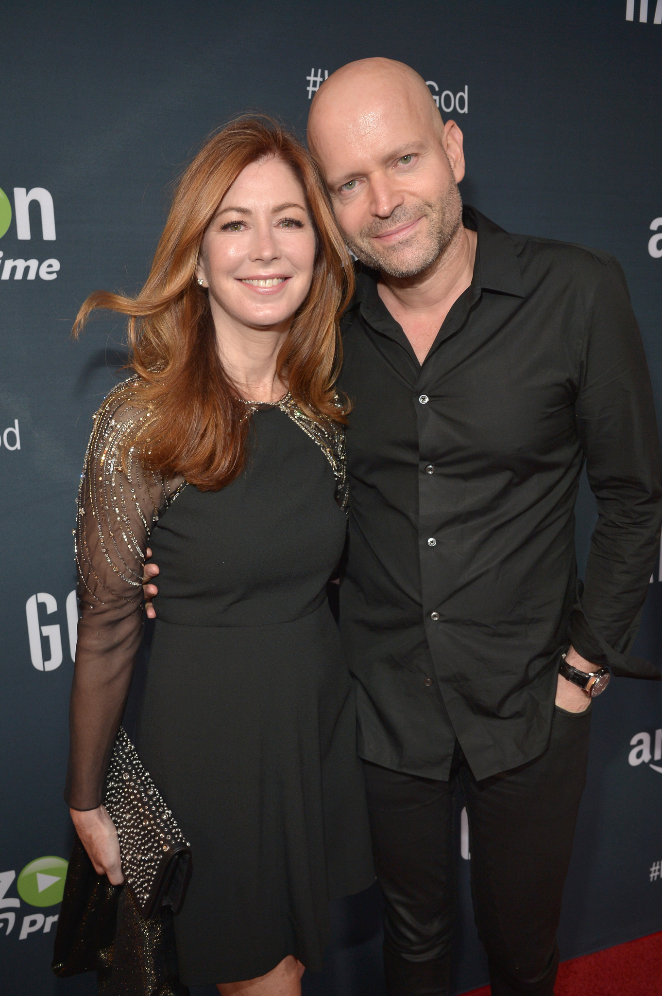 Dana Delany and Marc Forster at event of Hand of God (2014)