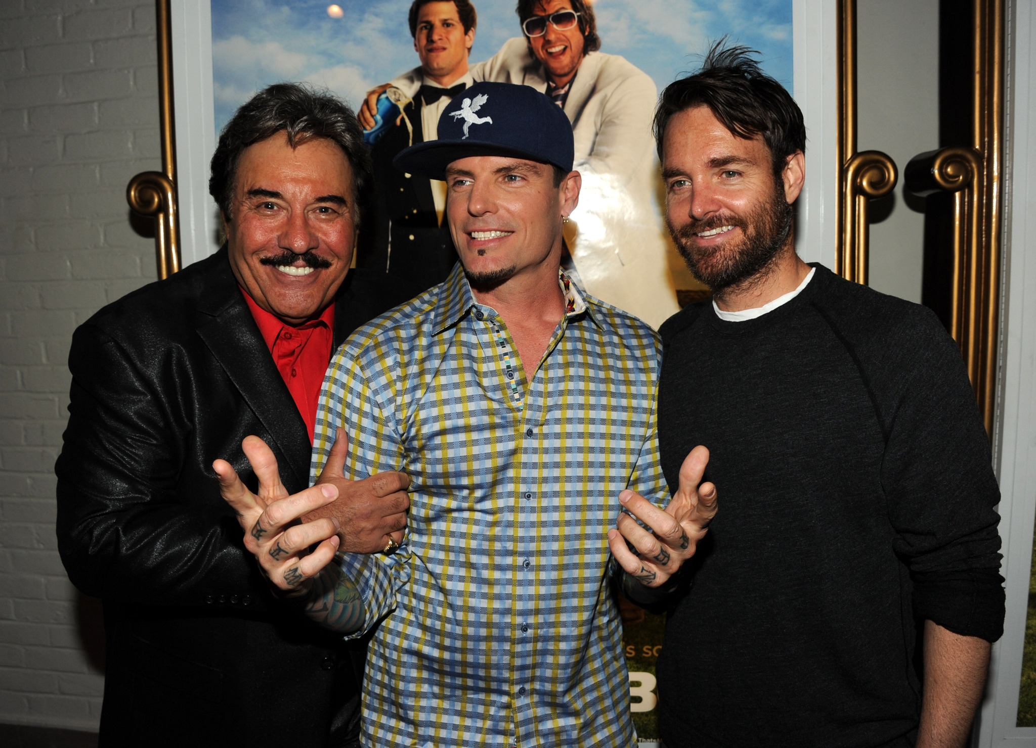 Will Forte, Vanilla Ice and Tony Orlando at event of Pakvaises tetis (2012)