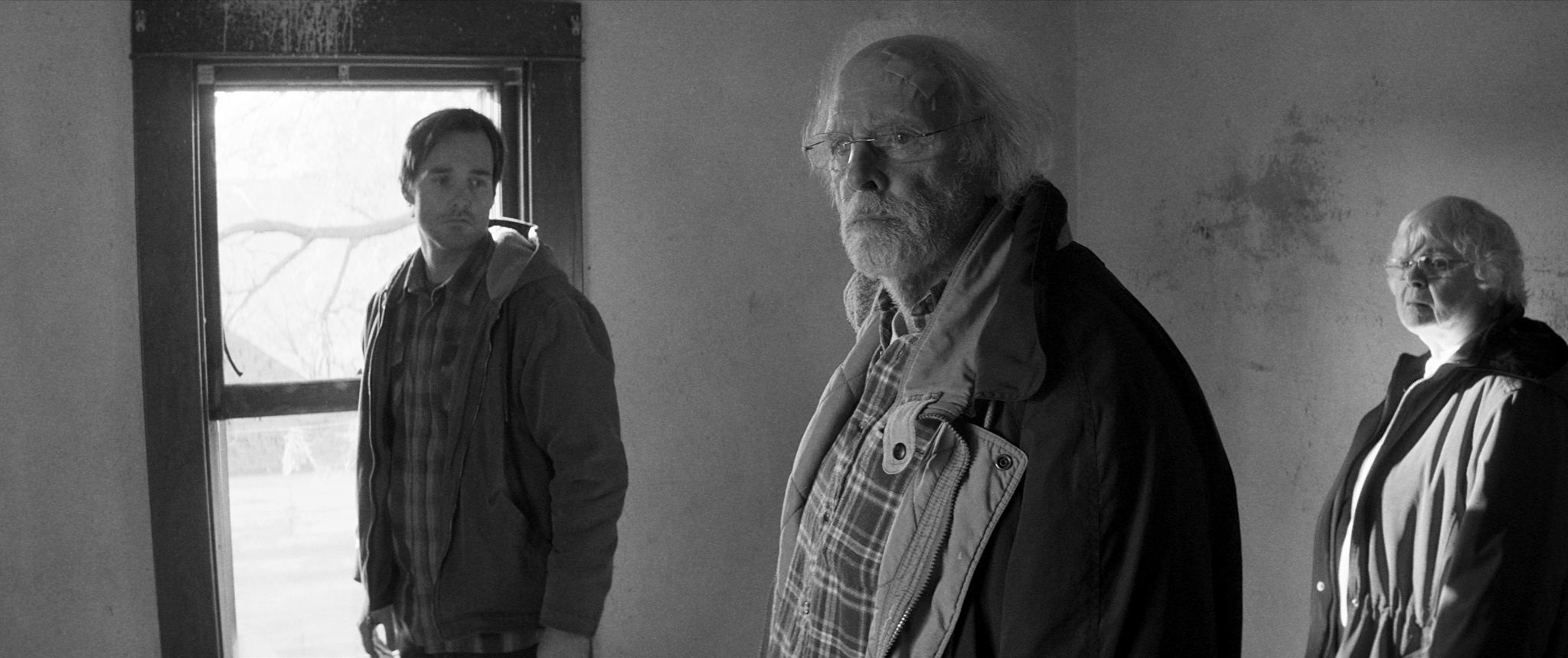 Still of Bruce Dern, Will Forte and June Squibb in Nebraska (2013)