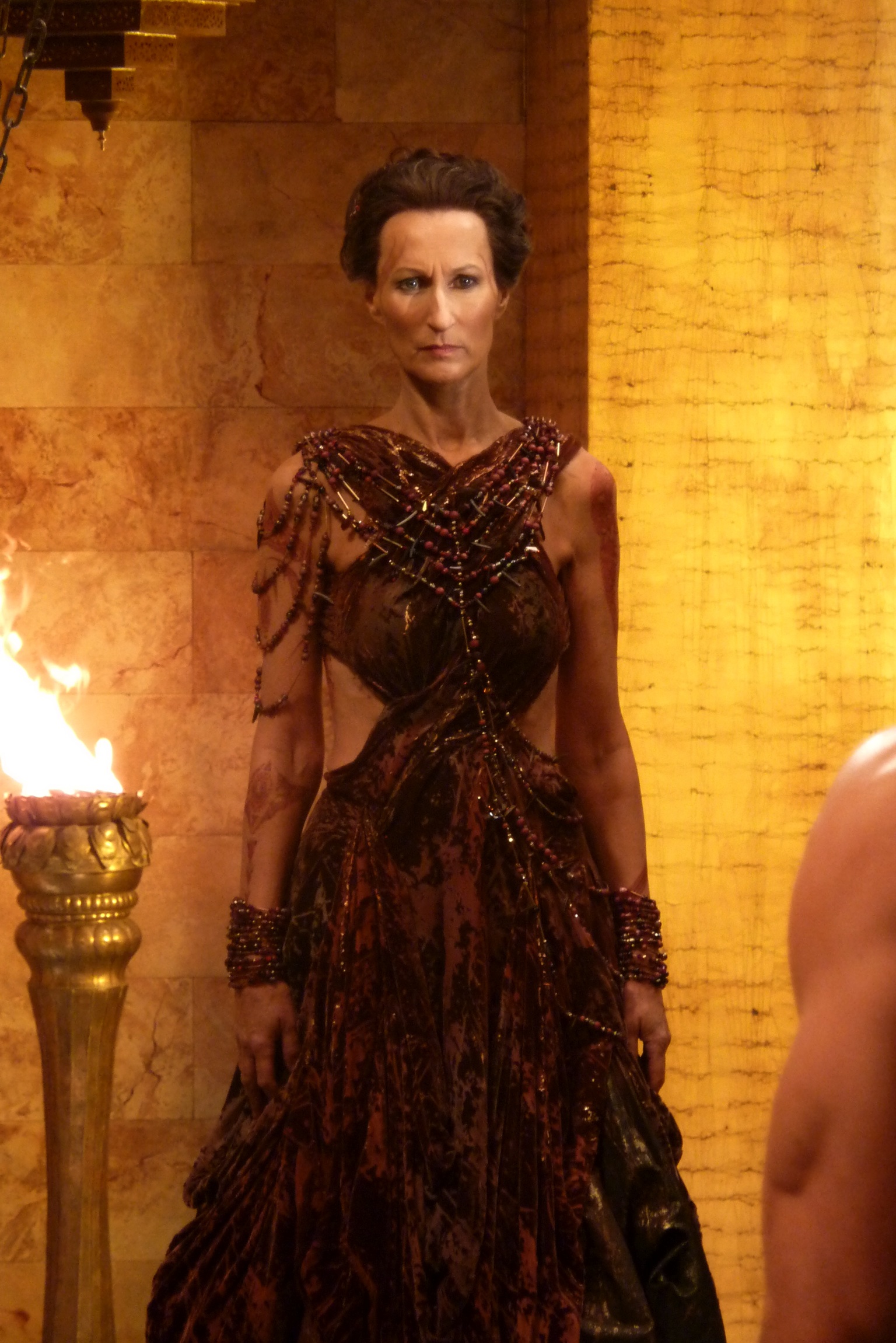 Cate Fowler as Matron of the Chamber in John Carter of Mars