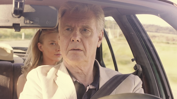 Still of James Fox and Natalie Dormer in A Long Way from Home (2013)
