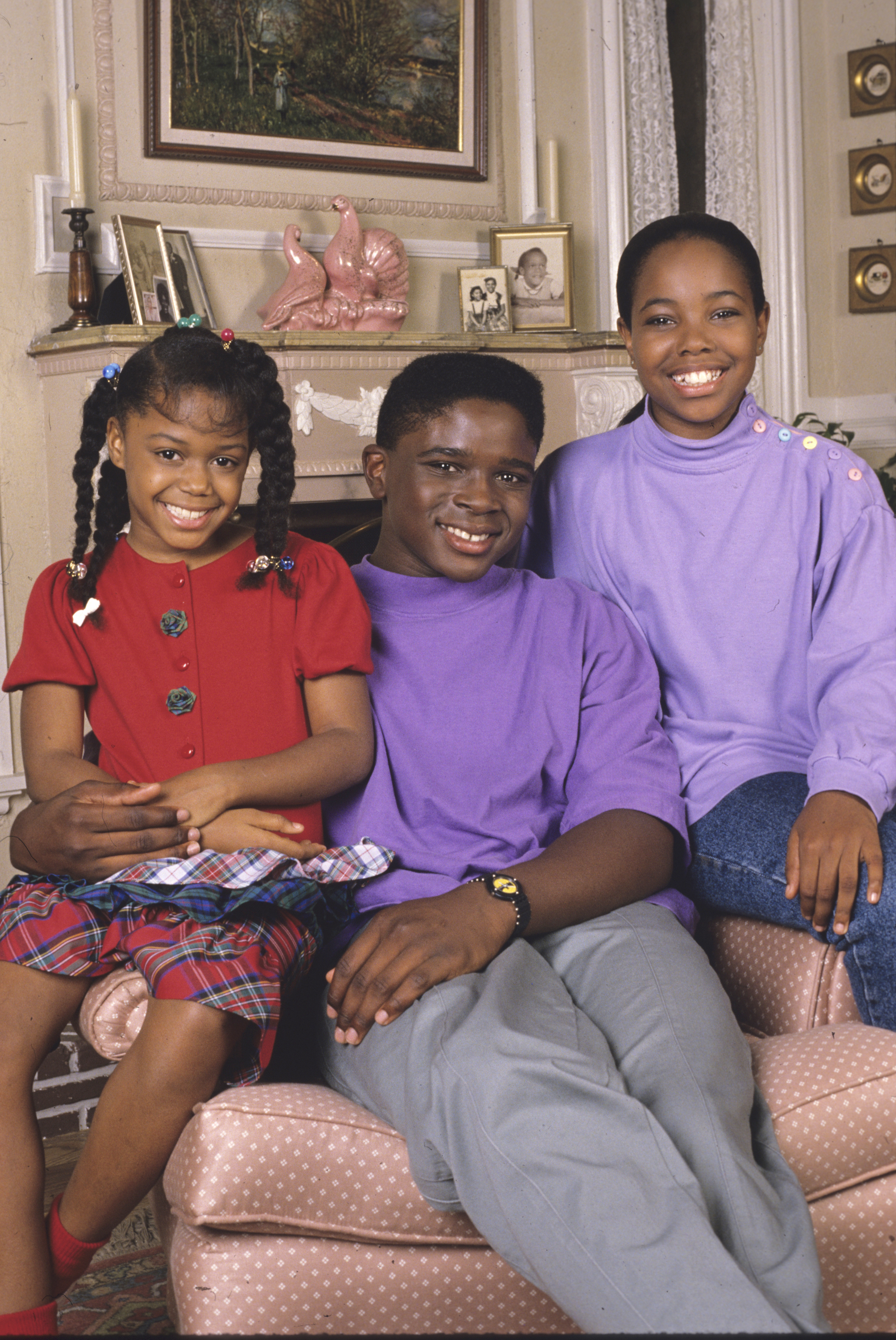 Still of Jaimee Foxworth, Darius McCrary and Kellie Shanygne Williams in Family Matters (1989)
