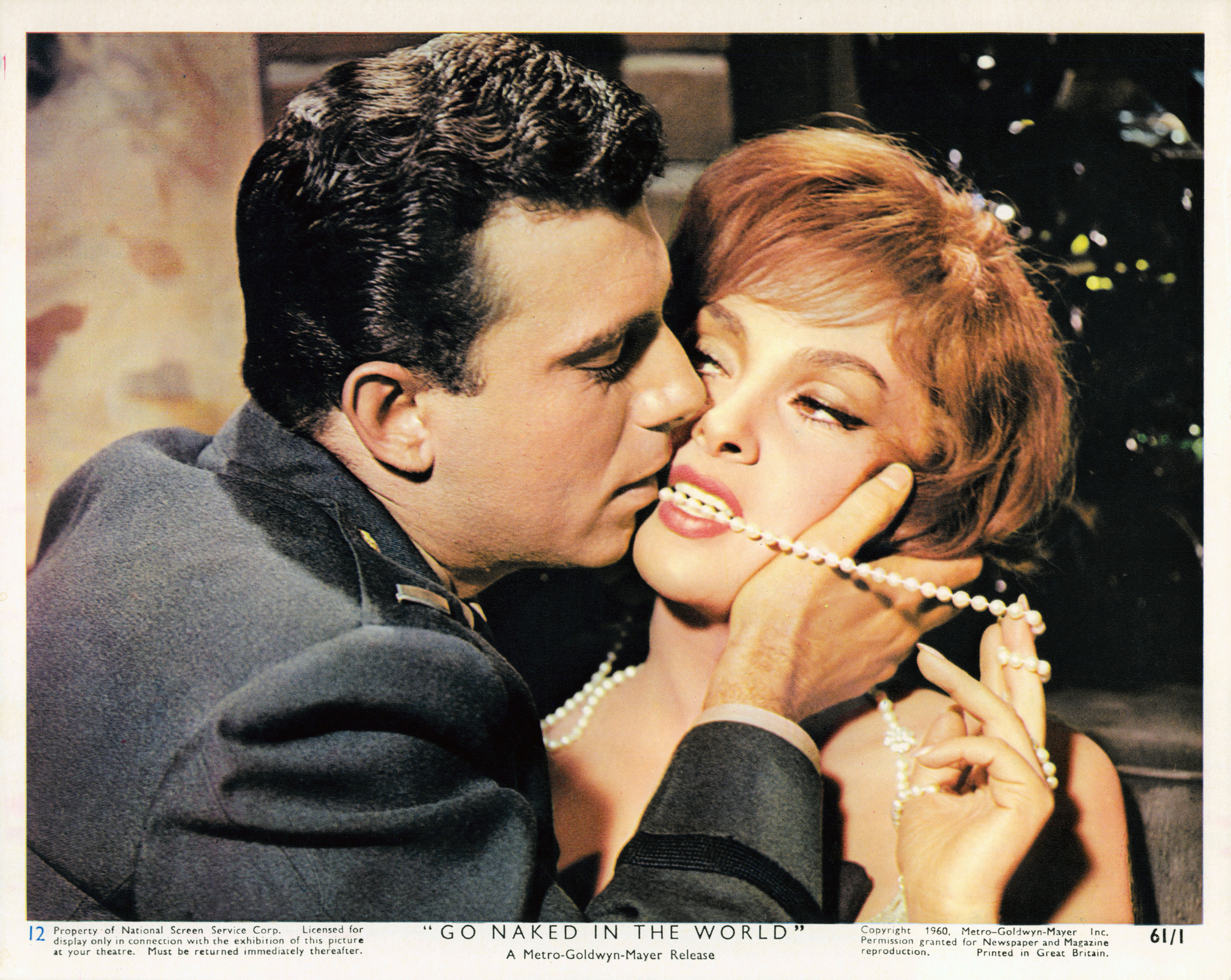 Anthony Franciosa and Gina Lollobrigida at event of Go Naked in the World (1961)