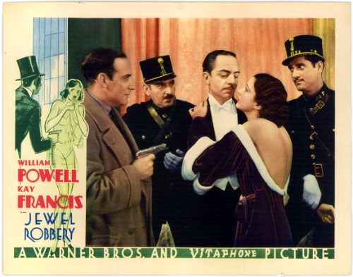 William Powell, Kay Francis and Alan Mowbray in Jewel Robbery (1932)