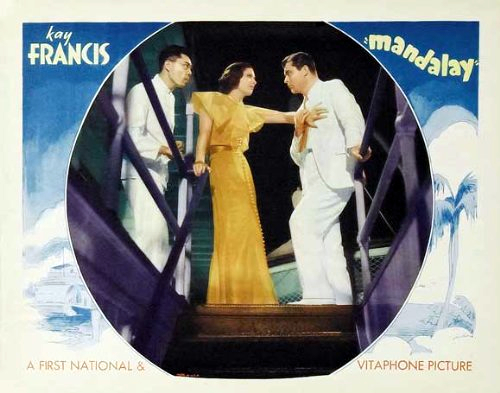 Kay Francis, James B. Leong and Lyle Talbot in Mandalay (1934)
