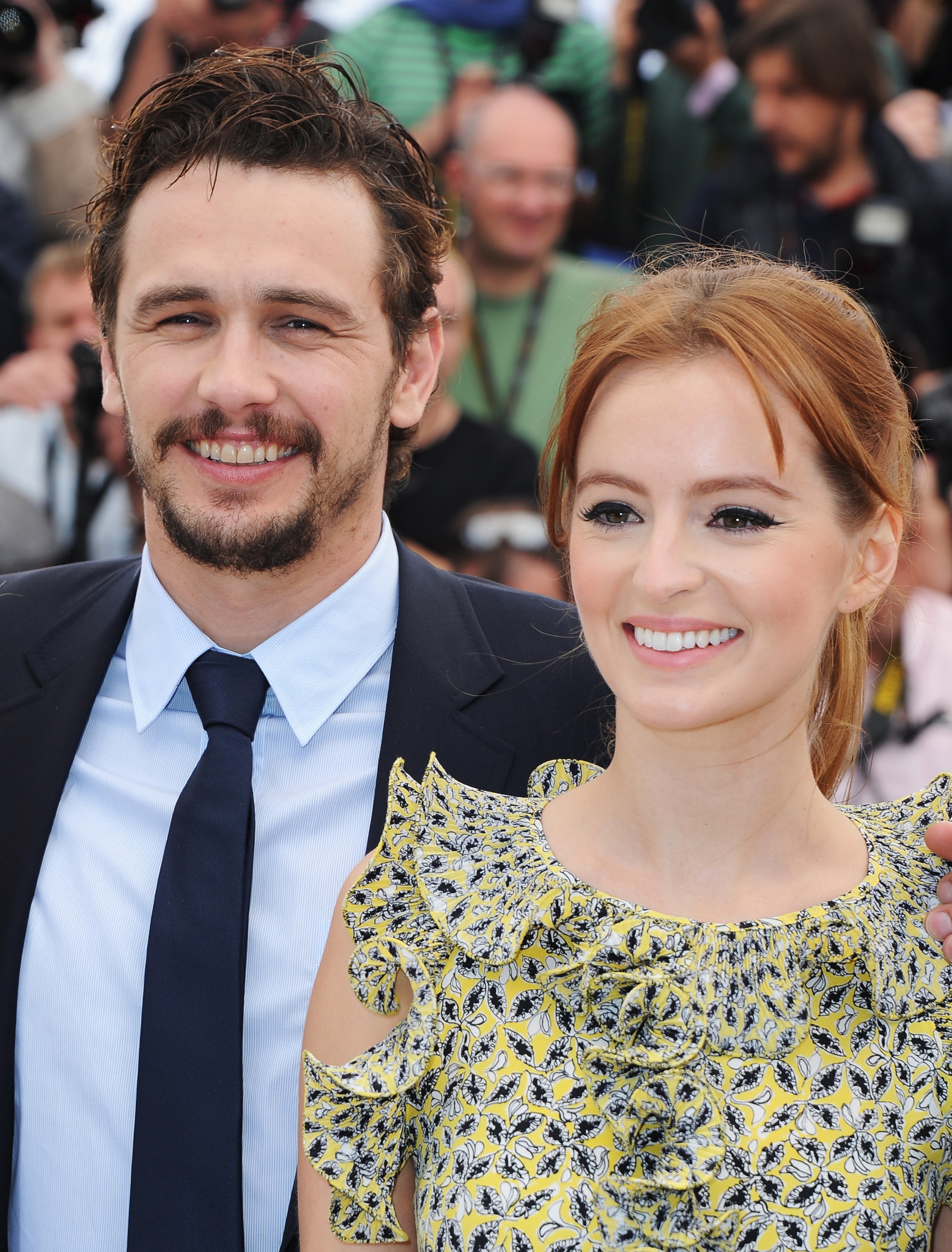 James Franco and Ahna O'Reilly at event of As I Lay Dying (2013)