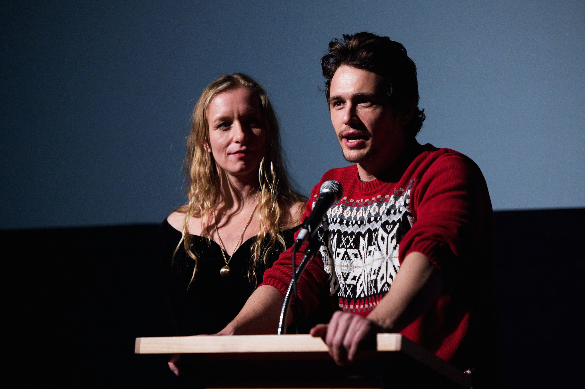 James Franco and Christina Voros at event of Kink (2013)