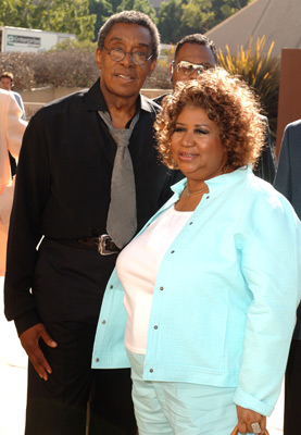 Don Cornelius and Aretha Franklin