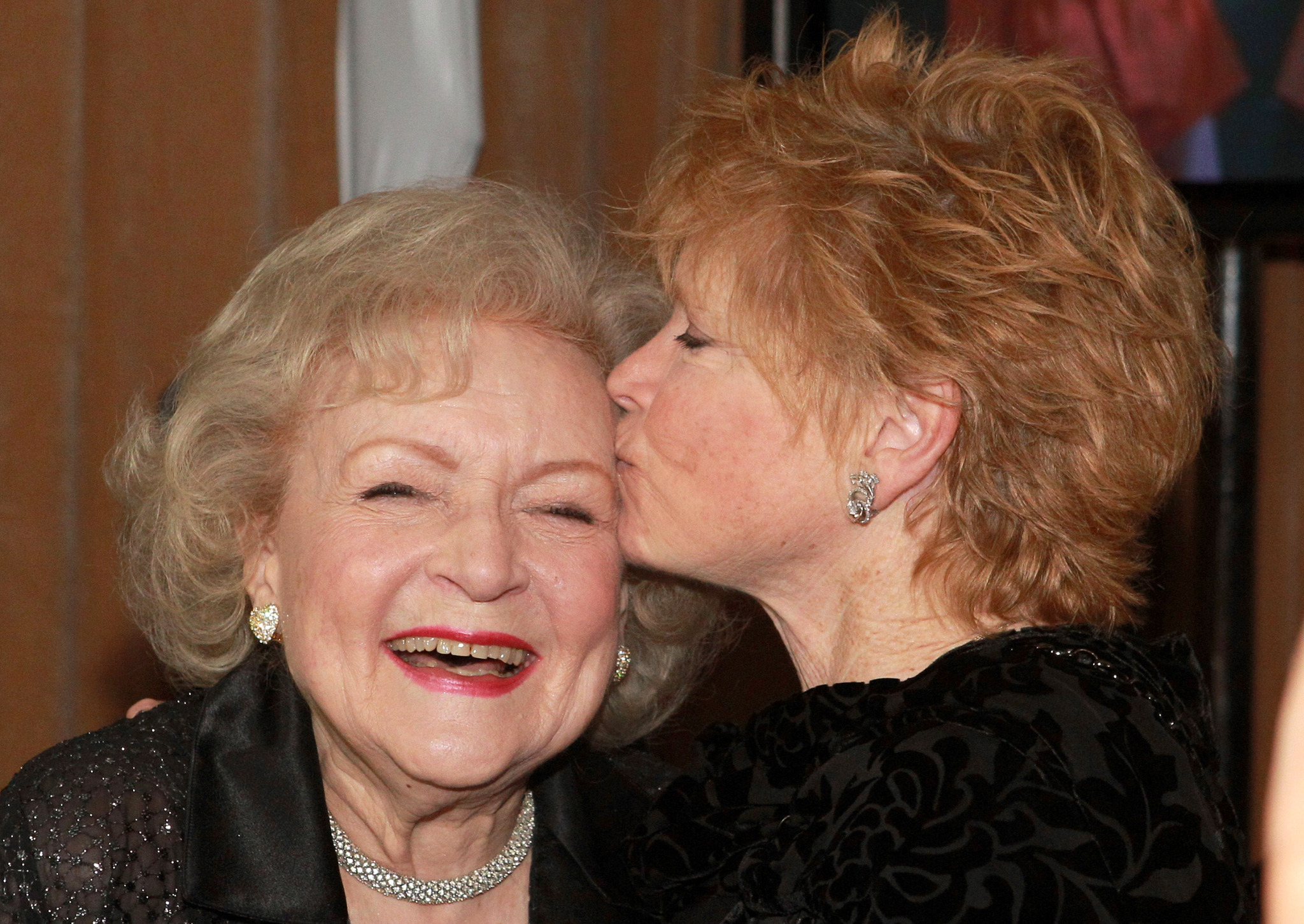 Bonnie Franklin and Betty White