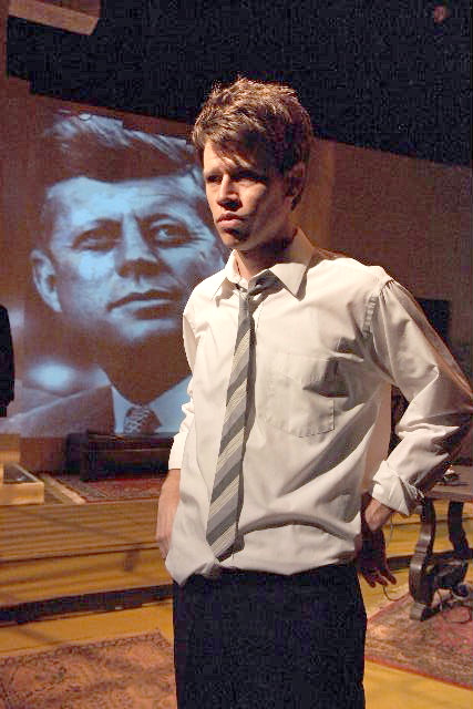 Brian Lee Franklin as ROBERT KENNEDY in the New York production of GOOD BOBBY (2009)