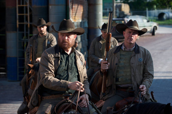 Still of Jim Beaver, John Franklin and Texas Ranger in Revolution (2012)