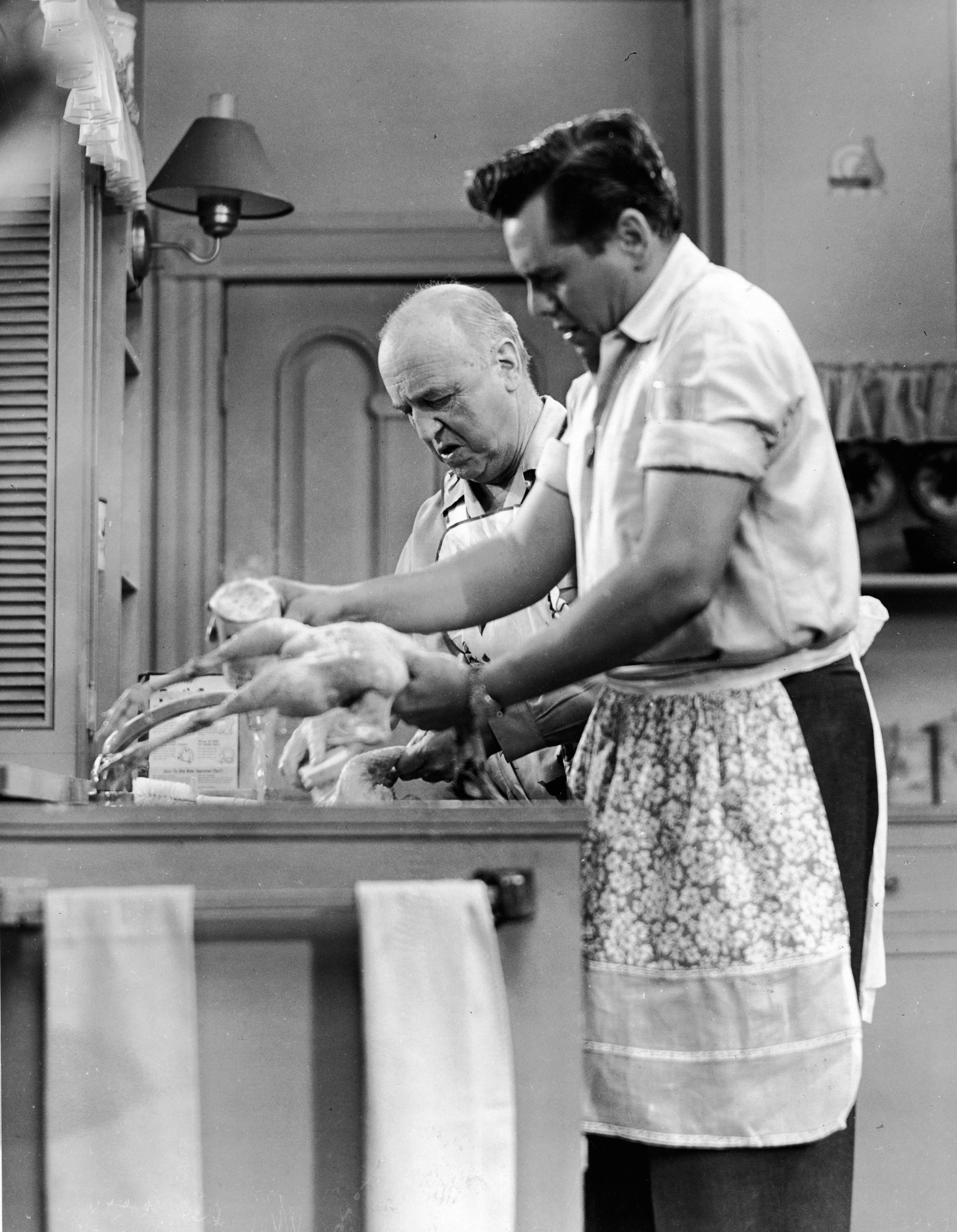 Still of Desi Arnaz Jr. and William Frawley in I Love Lucy (1951)