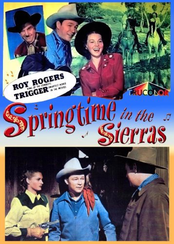 Roy Rogers, Stephanie Bachelor, Roy Barcroft, Andy Devine and Jane Frazee in Springtime in the Sierras (1947)