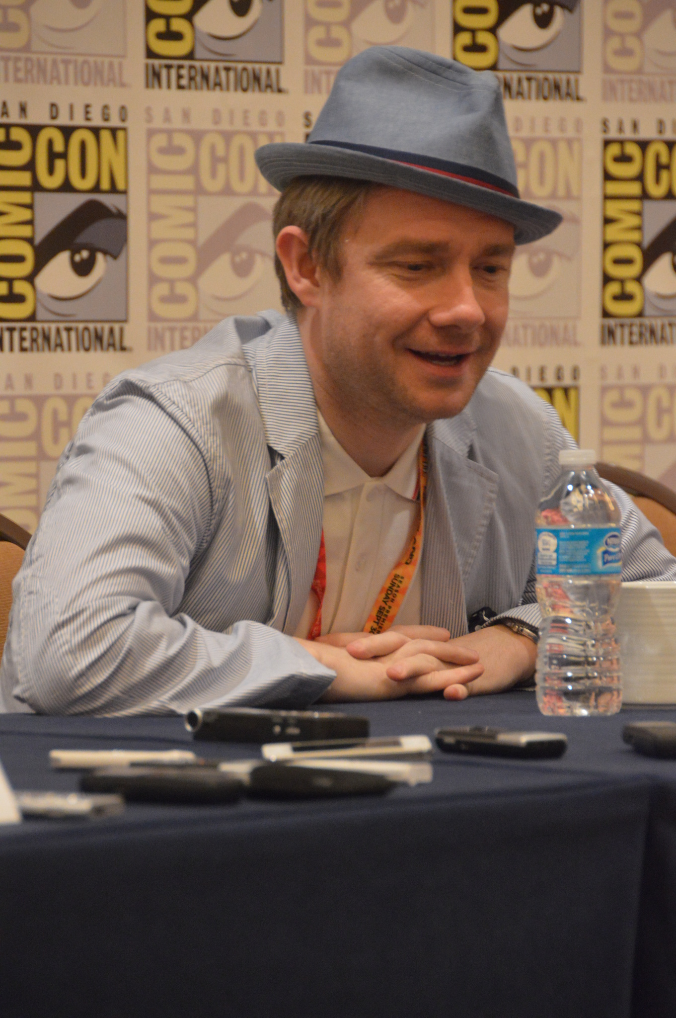 Martin Freeman at event of Hobitas: nelaukta kelione (2012)