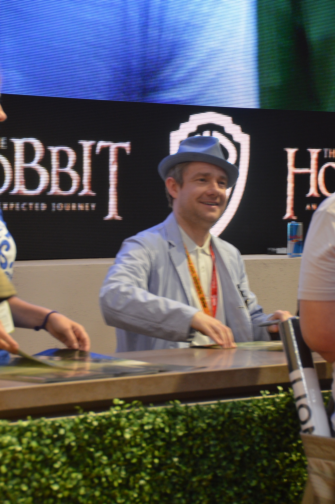 Martin Freeman at event of Hobitas: nelaukta kelione (2012)