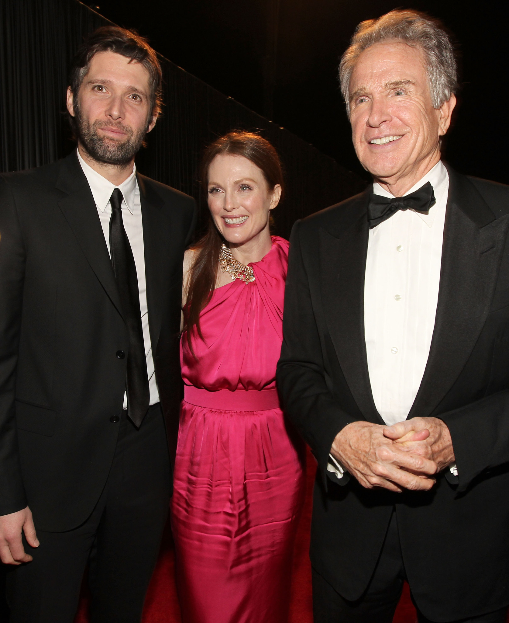 Julianne Moore, Warren Beatty and Bart Freundlich