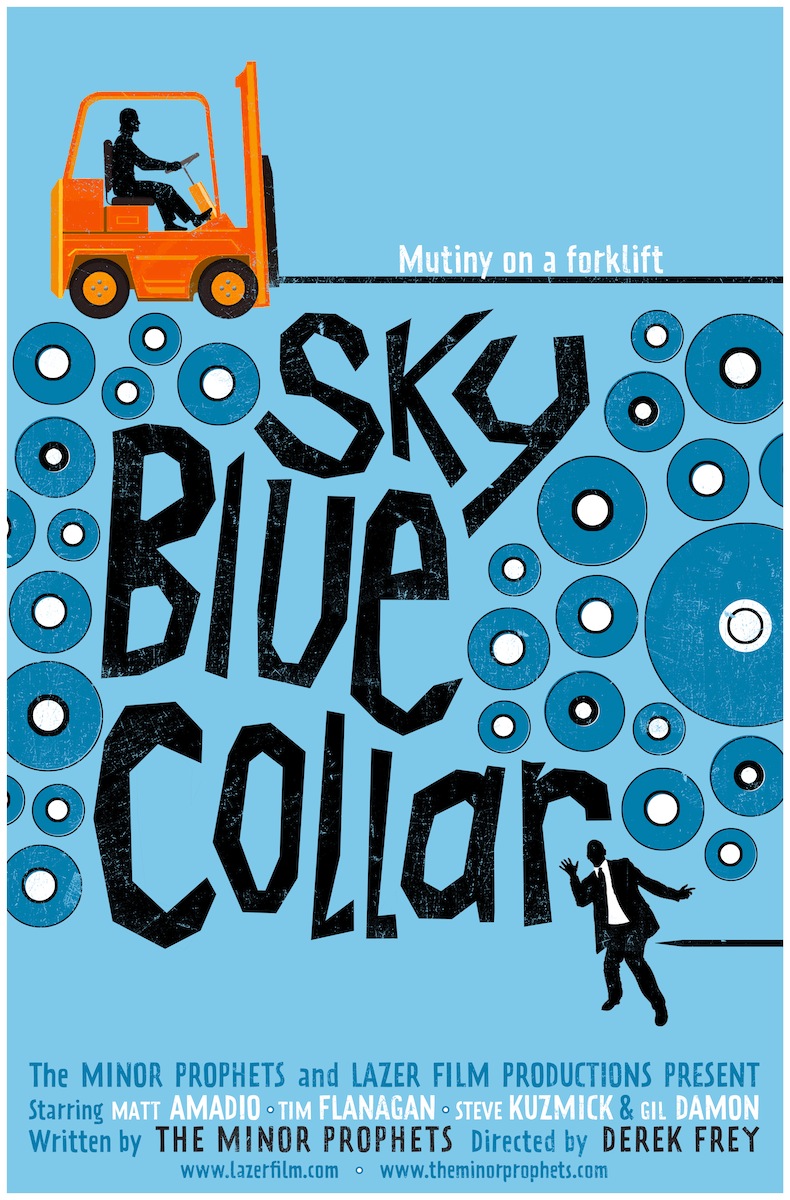 SKY BLUE COLLAR - Directed by Derek Frey. A businessman and a carpet installer enjoy a wild and playful friendship.